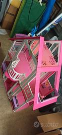 casa di Barbie+ macchina 500