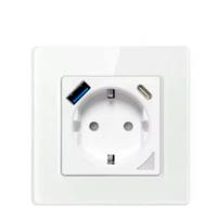 Presa elettrica smart Tuya Schuko usb timer