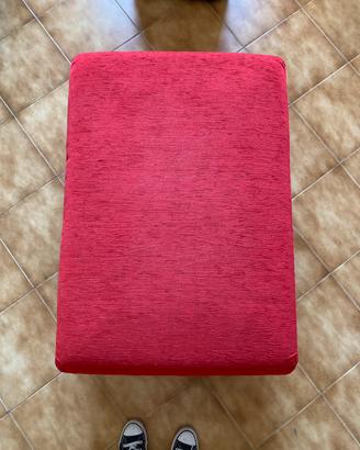 Pouf Rosso