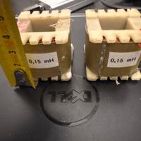 Coppia induttanze 0,15mH avvolte in aria