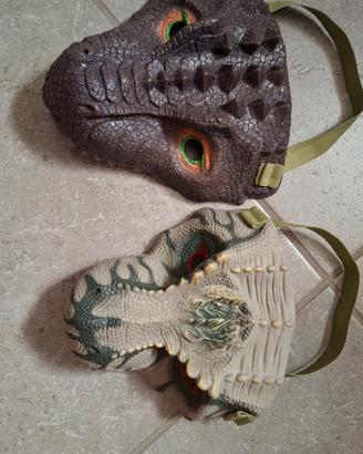 Maschere Dinosauri