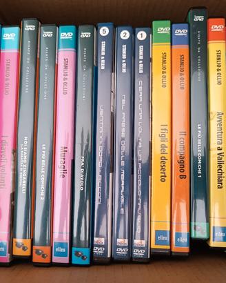 dvd Stanlio e Olio 17 titoli