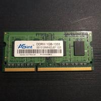 Ram sodimm DDR3 1gb