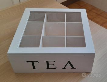 Scatola per bustine the e tisane