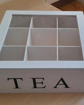 Scatola per bustine the e tisane