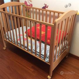letto in legno bimbitaly