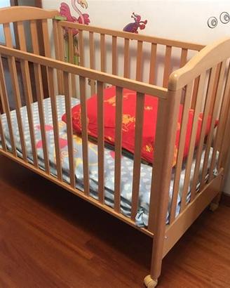 letto in legno bimbitaly