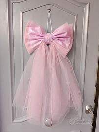 fiocco rosa e glicine 