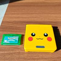 Gameboy Advance sp IPS v5 Pikachu Shell + Smeraldo