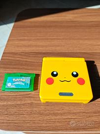 Gameboy Advance sp IPS v5 Pikachu Shell + Smeraldo
