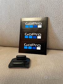 Attacco curvo GoPro + adesivi