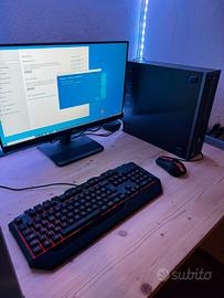 Computer Fisso HP + Monitor 24”