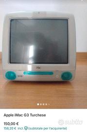 Apple iMac G3 Turchese