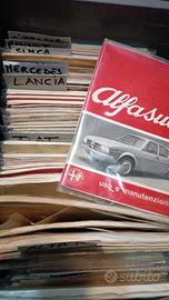 Libretti uso e manutenzione originali auto d'epoca