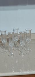 5 Flauti da champagne Cristal d' Arques 14 cl