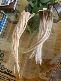 Extension bionde 32 ciocche platino