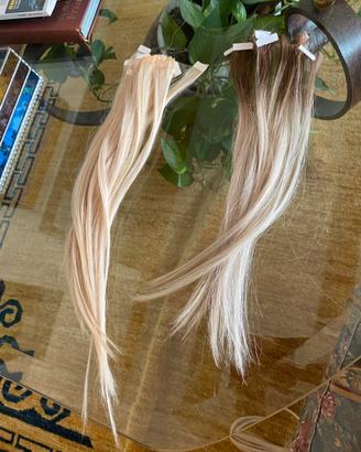 Extension bionde 32 ciocche platino