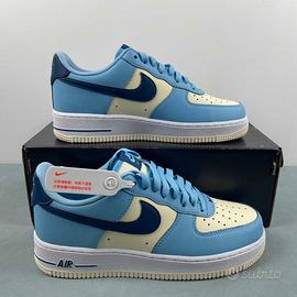 Air Force 1 Low 07 Acquarius Blu Milk Coconut