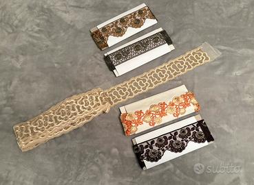 Pizzi ricamati su tulle