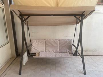 Dondolo per esterno - 190h x 200l x 115p