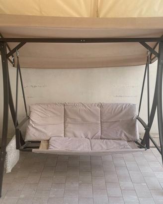 Dondolo per esterno - 190h x 200l x 115p