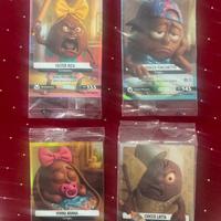 Set 4 card completo famiglia pasquale rarissima