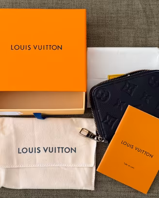 Portafoglio LV Portamonete Louis Vuitton Nero
