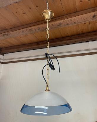 Lampada sospensione da cucinino in vetro di murano