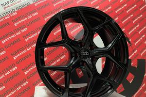 Cerchi Audi A5 A6 A7 A8 Q5 21 pollici rs3 nero luc
