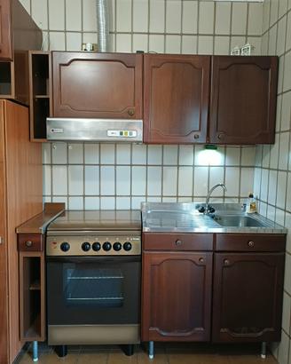 Cucina in legno wenge' scuro