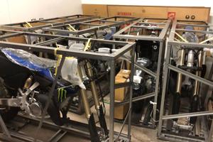 YAMAHA YZ 125 MY 2026 Modello Blu