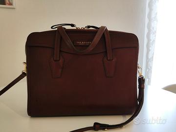 Borsa cartella lavoro The Bridge pelle marrone