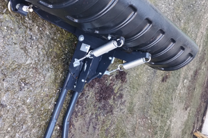 Pala da neve Shark universale per quad