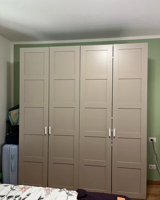 Armadio Ikea PAX beige 200x236
