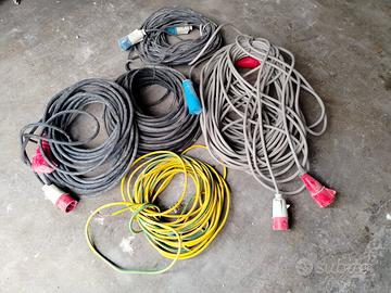 Cavi / Prolunghe elettriche 220V e 380V