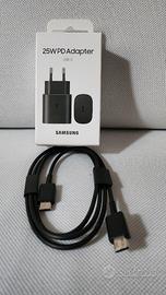 Caricabatterie Alimentatore Samsung 25W + Cavo USB