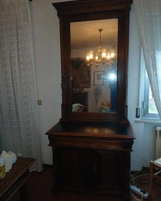 CREDENZA CON SPECCHIERA