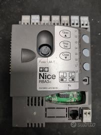 Scheda RBA3/c Nice per motori scorrevoli, usata ri