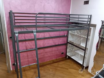 Letto a soppalco Ikea Svarta