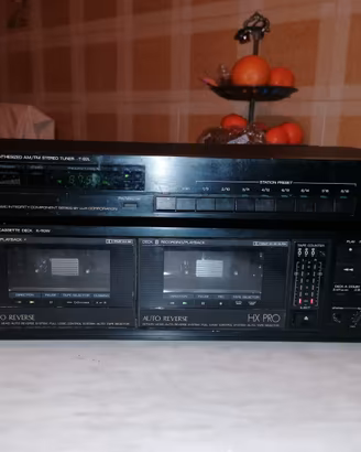 Luxman radio tuner T92L e Stereo cassette K110W