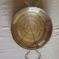 Padella in acciaio con cestello frittura