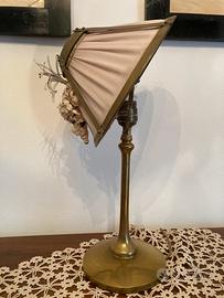 Lampada da scrivania antica ottone