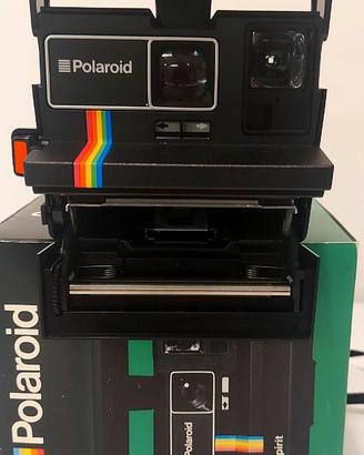 POLAROID SPIRIT 600 vintage 80s instant camera.