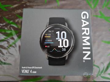 Orologio smartwatch GARMIN VENU 4 45MM  Nero