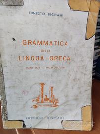 Grammatica Greca , Bignami ed. 1951