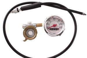 Contachilometri completo per ciclomotori con ruota