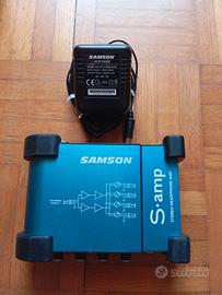 Samson S-Amp AMPLIFICATORE PER CUFFIE A 4 CANALI
