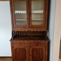 vetrina in legno di ciliegio