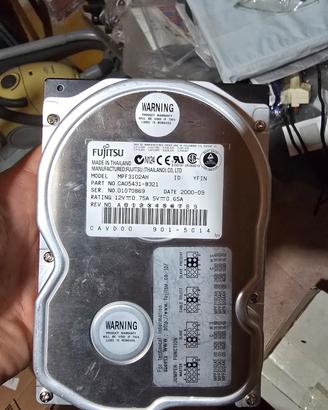 Hard Disk Interno 3.5" IDE PATA Fujitsu 
