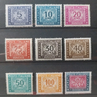 Francobolli Italia 1955 - Segnatasse